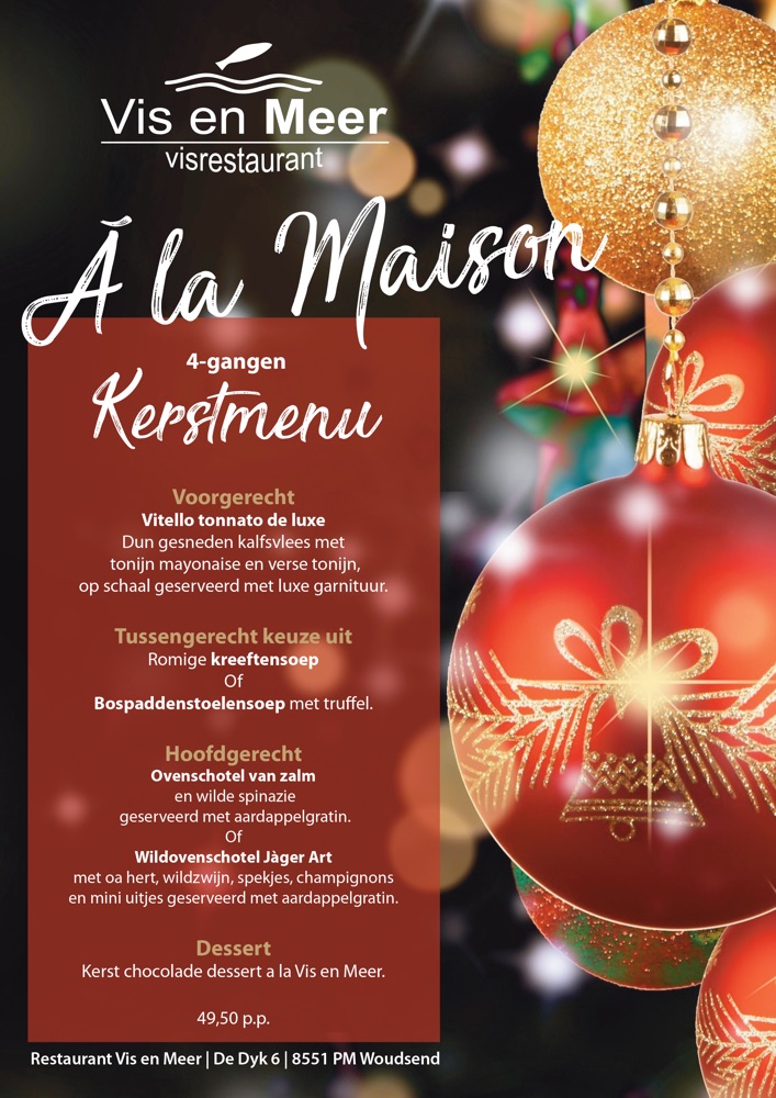 Kerstmenu